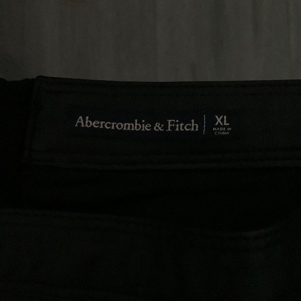 Faux leather skirt